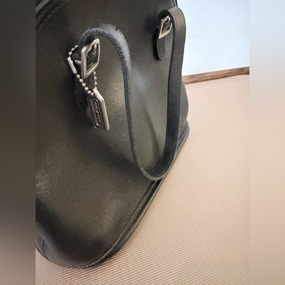 Vintage Coach Mini Dome satchel in Black style 9050 - Picture 4 of 8